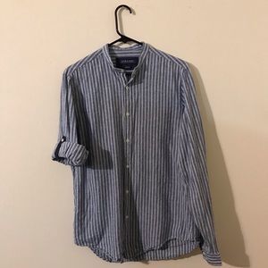 Zara striped button-up